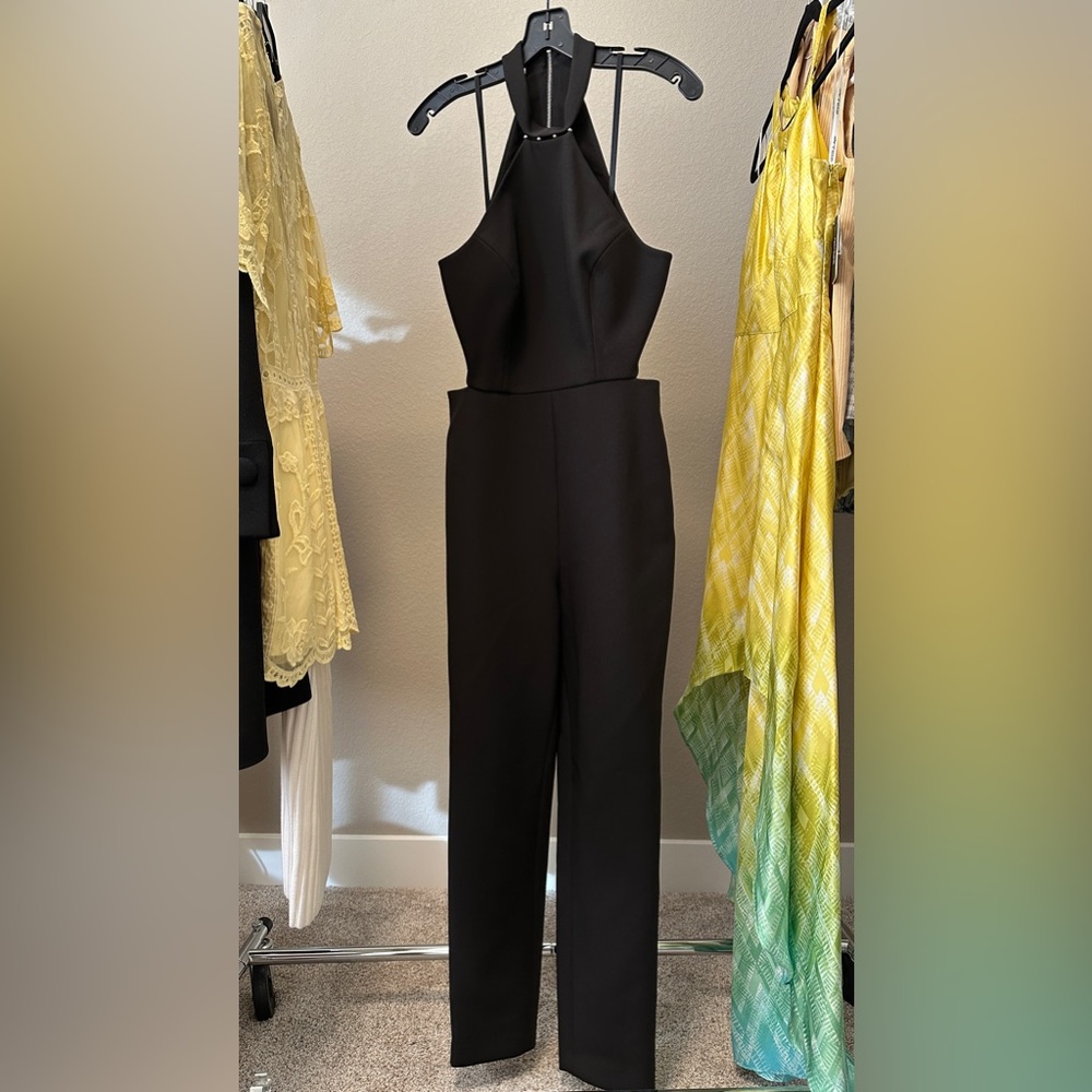 NWT BCBGMAXAZRIA | Size: 4 | Sleeveless Black Jumpsuit |